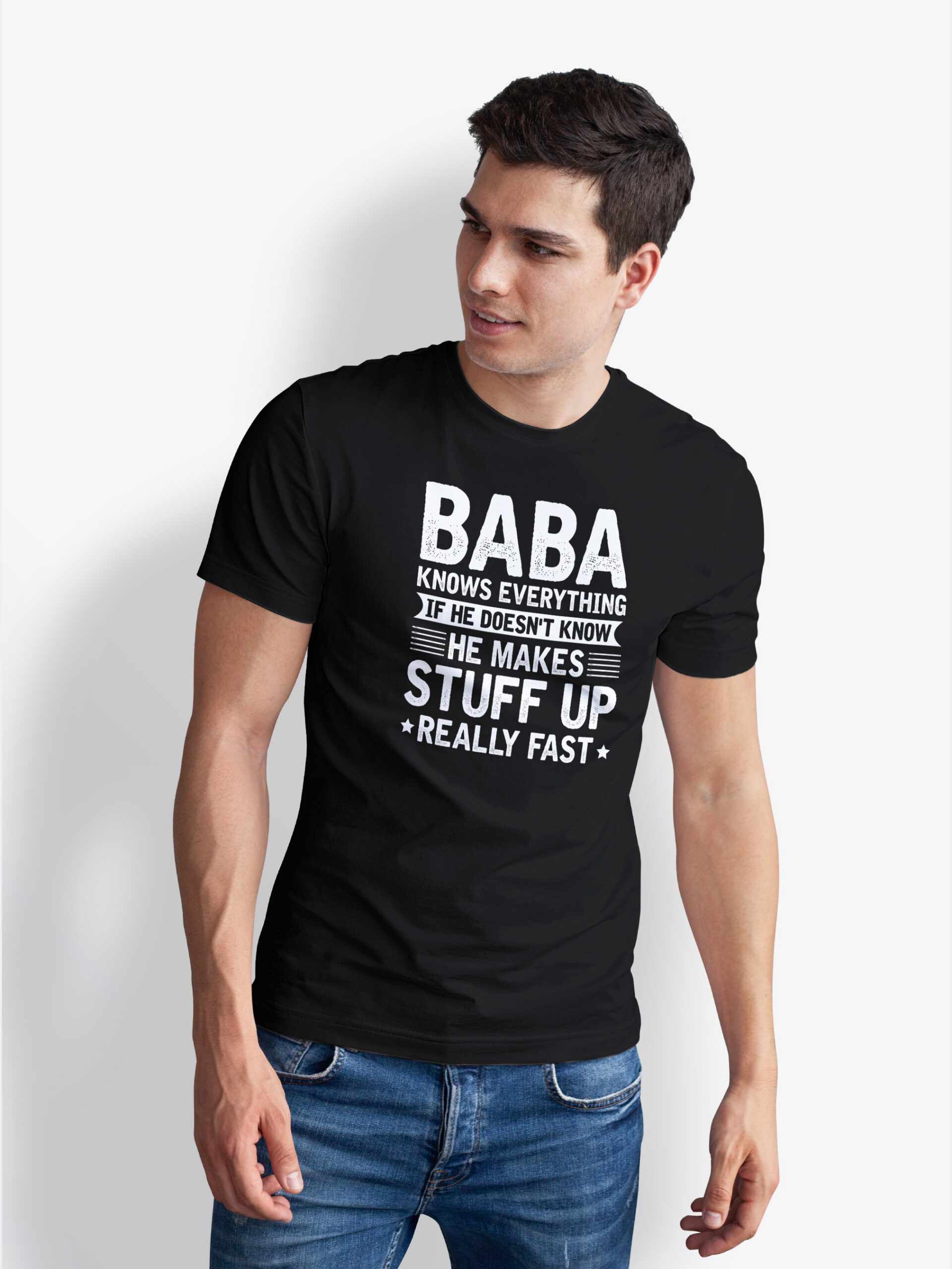 baba knows everything funny t shirt, humor tee, gift for grandfather, granddad saying, best ever t shirt baba knows everything funny t shirt, humor tee, gift for grandfather, granddad saying, best ever t shirt