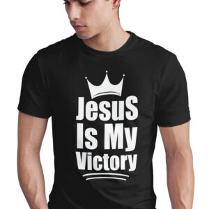 Home jesus is my victory t shirt, crown graphic, christian tee, religious gift, inspirational, faith based apparel, god, christ t sh