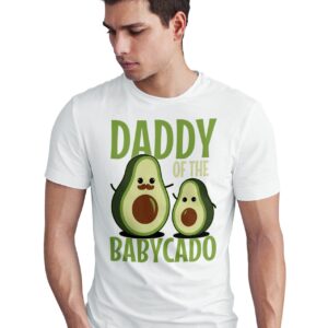 Home daddy of the babycado t shirt, funny avocado shirt, new dad gift, father's day present, cute family matching, lover tee, unique