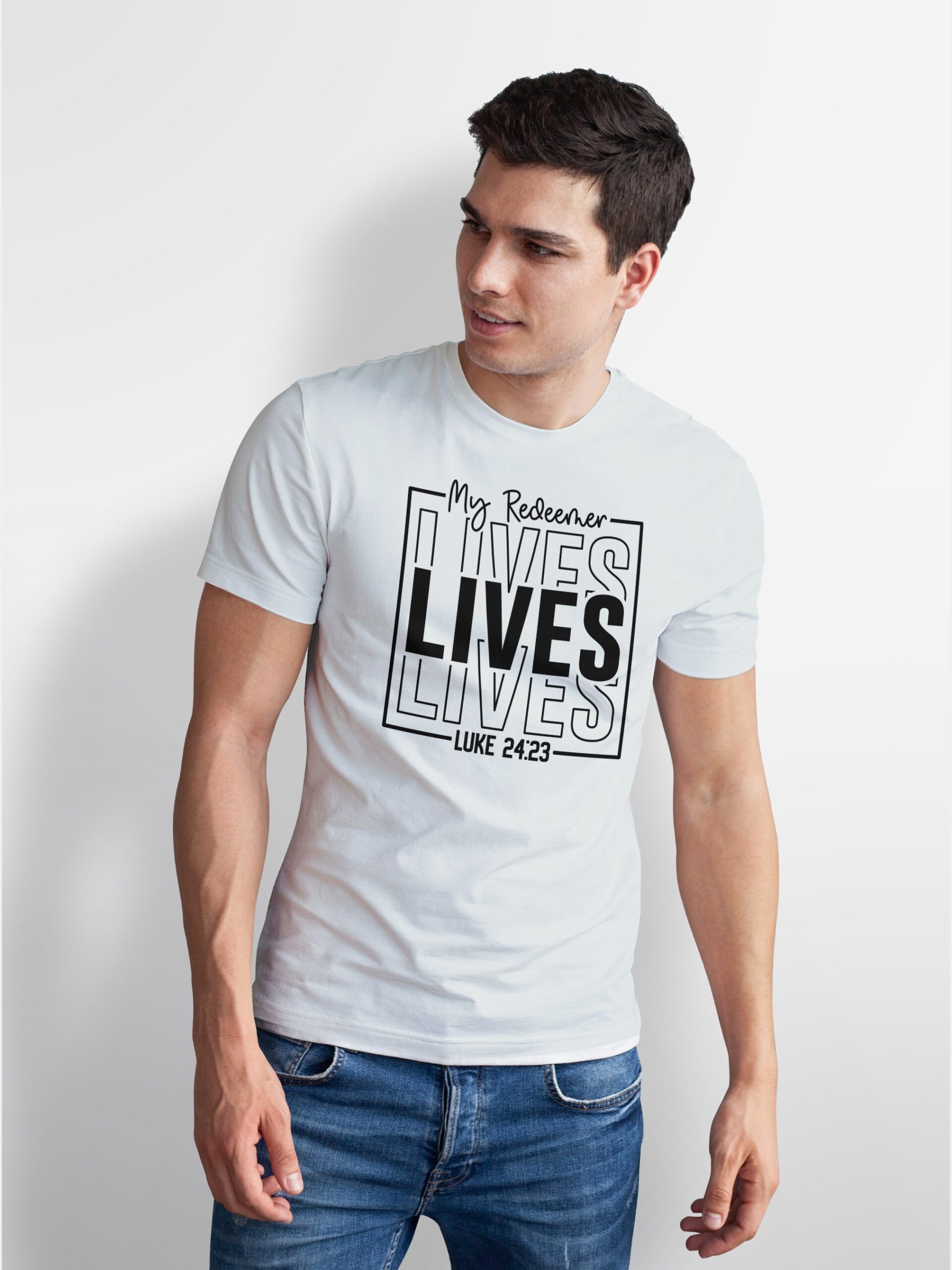my redeemer lives t shirt, religious shirt, christian tee, luke 24 23 scripture, jesus christ easter gift unisex my redeemer lives t shirt, religious shirt, christian tee, luke 24 23 scripture, jesus christ easter gift unisex