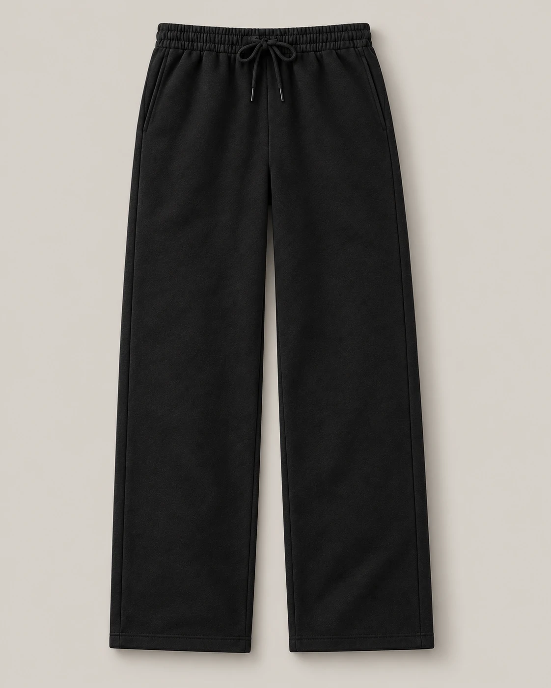Essential Loose Fit Sweatpants — plain product front