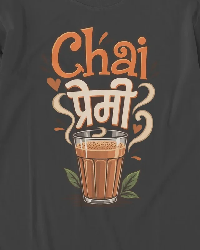 Chai Premi Long-Sleeve T-Shirt in Black — design detail