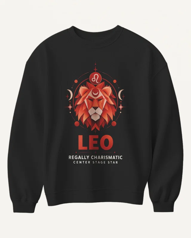 Leo Sweatshirt in Black — front