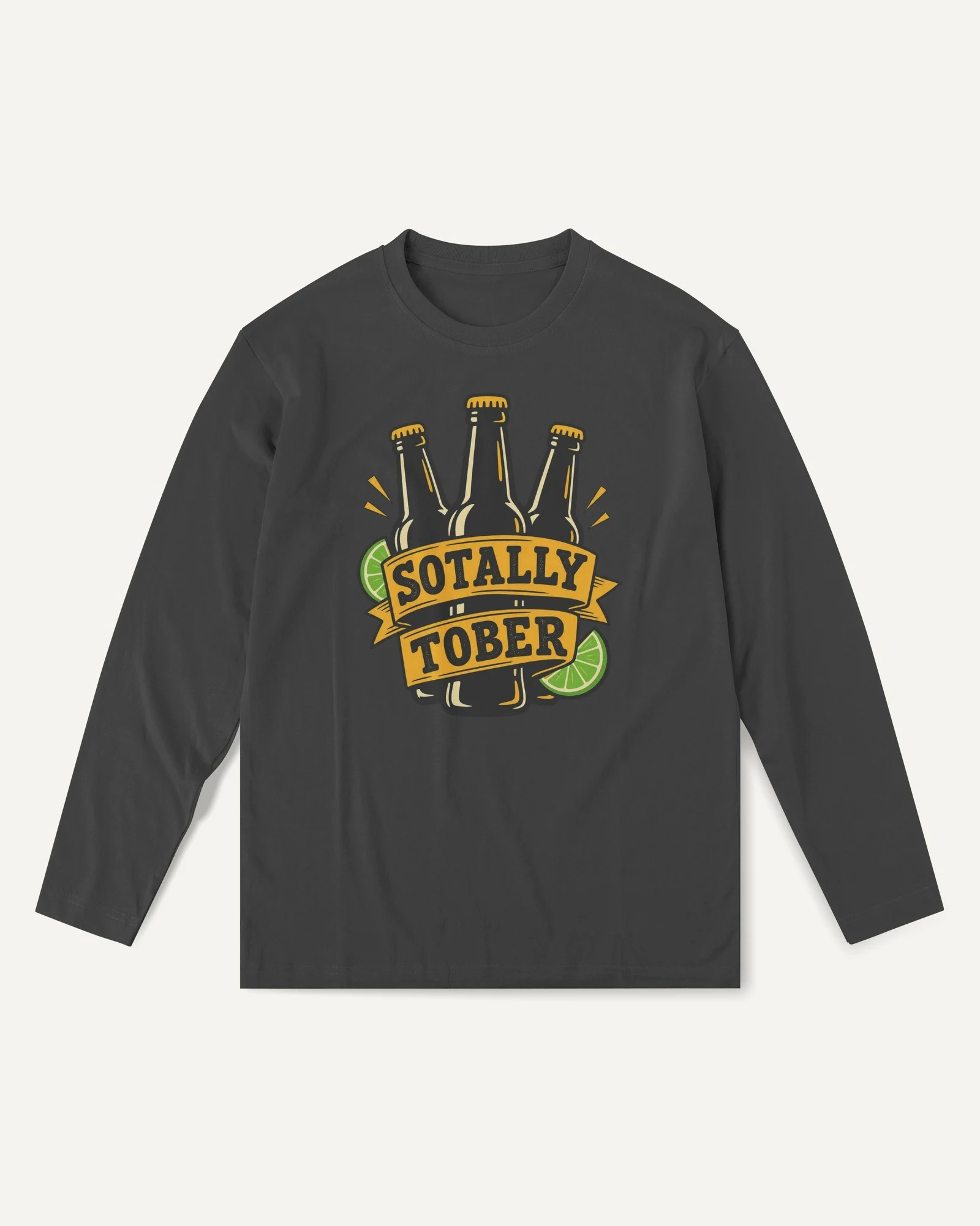 Sotally Tober Long-Sleeve T-Shirt in Black — front Sotally Tober Long-Sleeve T-Shirt in Black — front