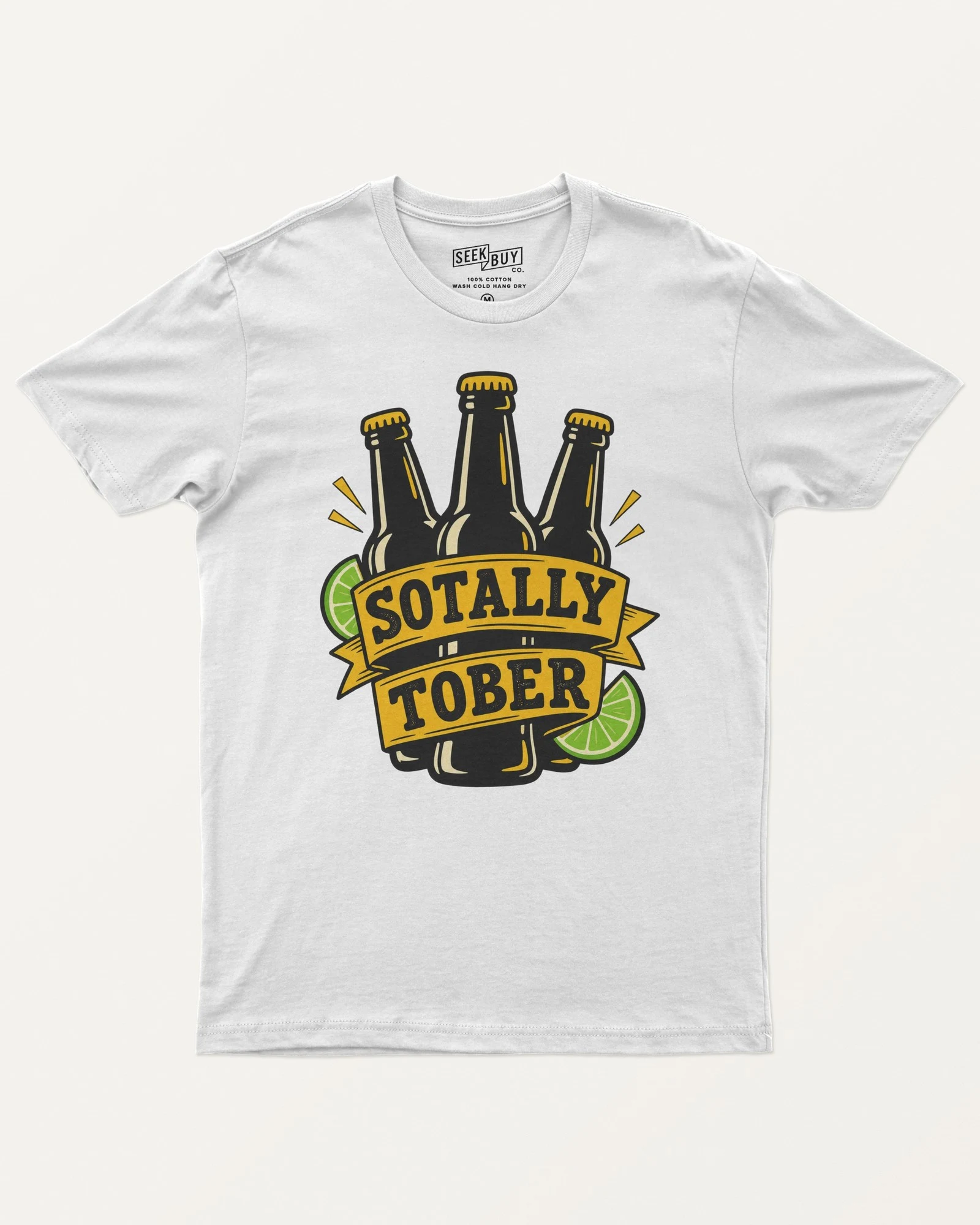 Sotally Tober Regular T-Shirt in White — front Sotally Tober Regular T-Shirt in White — front
